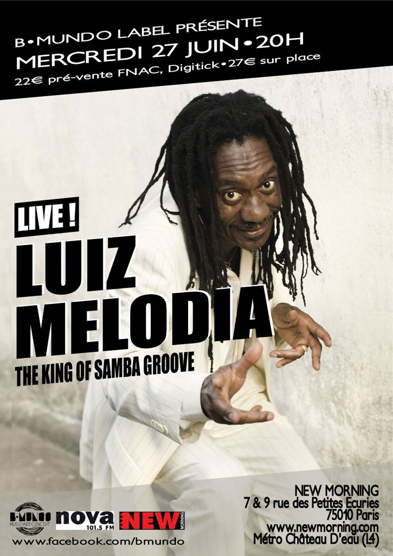 Mer 27 Juin 2012 : Luiz Melodia