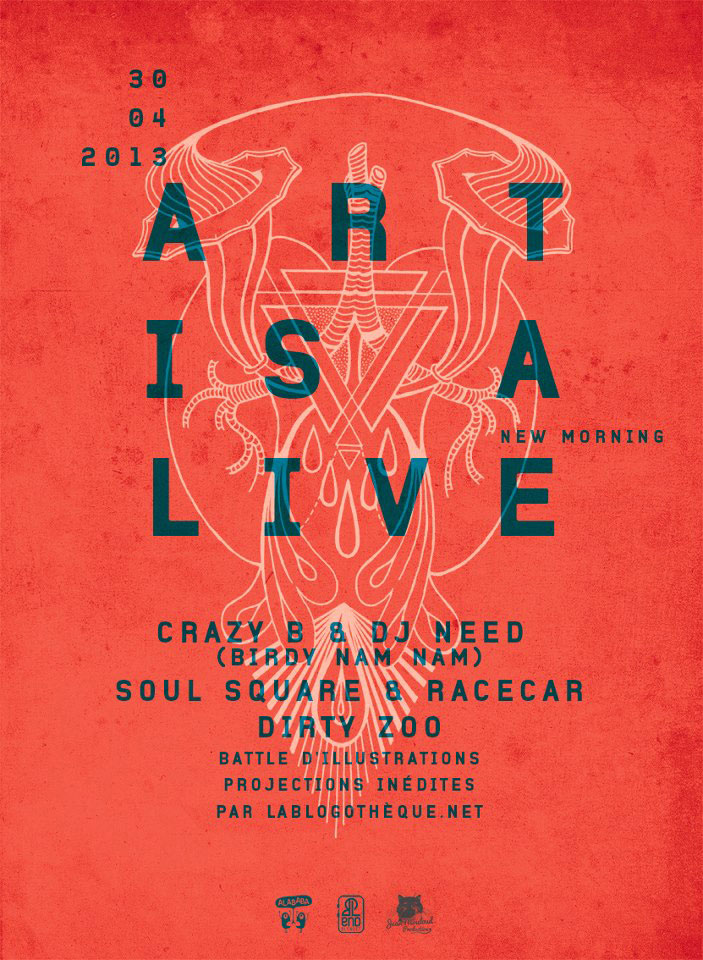 Mar 30 Avr 2013 : Art Is A Live