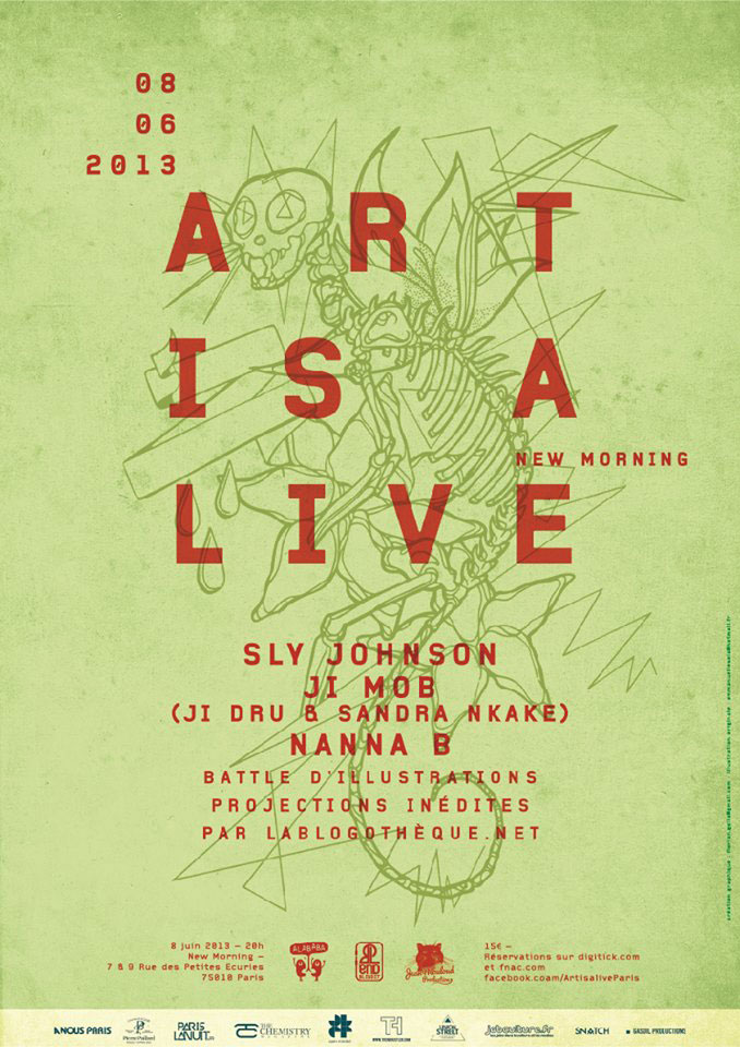 Sam 08 Juin 2013 : Art Is A Live