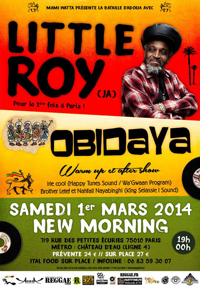 Sam 01 Mar 2014 : Little Roy