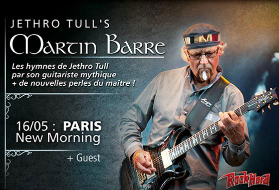 Ven 16 Mai 2014 : Jethro Tull's Martin Barre