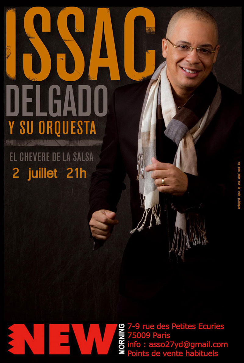 Mer 02 Juil 2014 : Issac Delgado