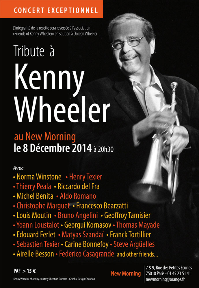 Lun 08 Dc 2014 : Tribute à Kenny Wheeler