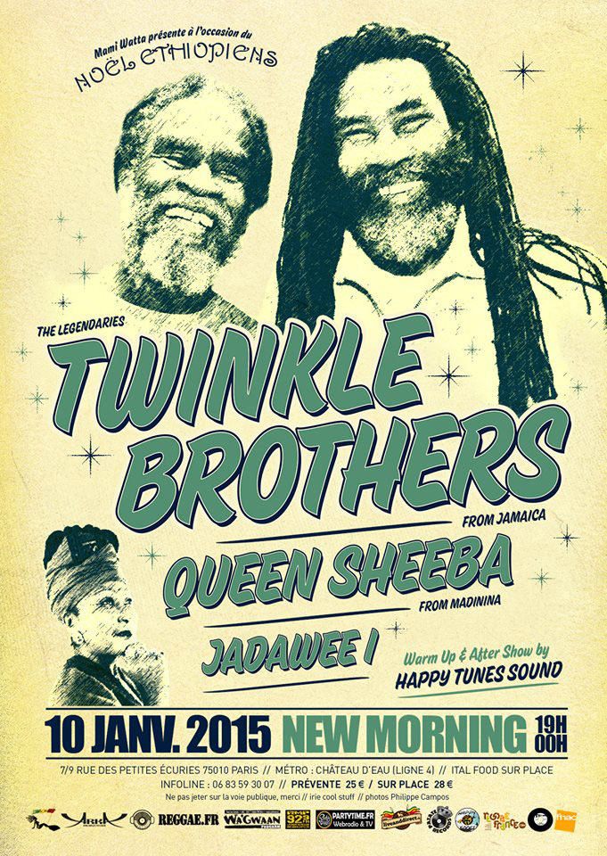 Sam 10 Jan 2015 : The Twinkle Brothers