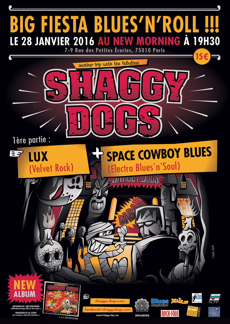 Jeu 28 Jan 2016 : Shaggy Dogs