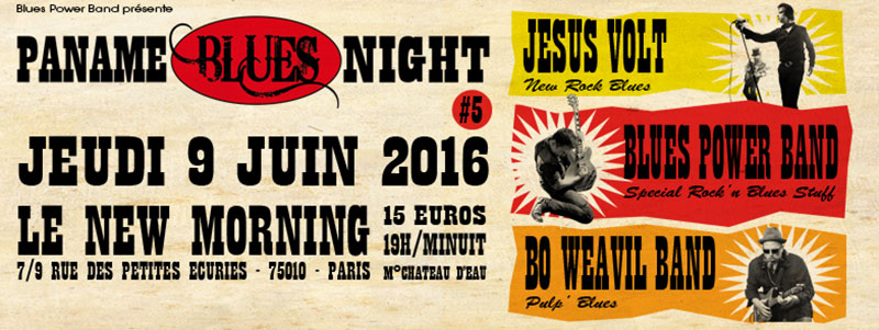Jeu 09 Juin 2016 : Bo Weavil Band