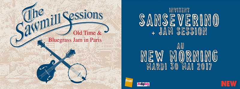 Mar 30 Mai 2017 : The Sawmill Sessions invitent Sanseverino