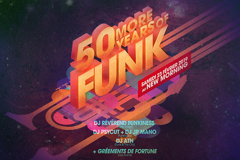 Sam 23 Fv 2019 : 50 More Years of Funk