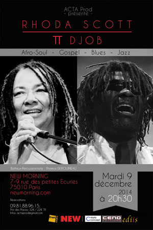 Rhoda Scott et Pi Djob (Emmanuel)