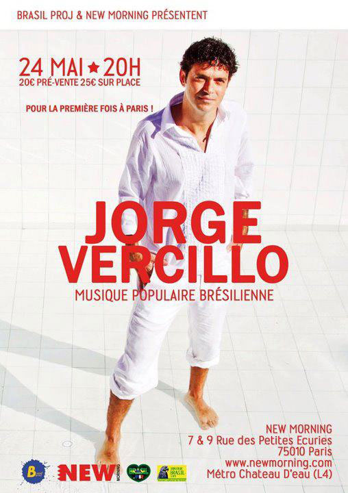 Jeu 24 Mai 2012 : Jorge Vercillo