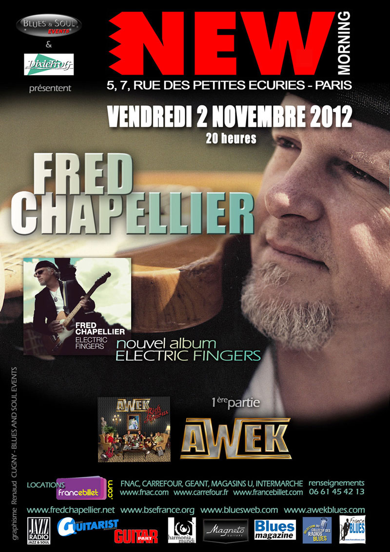 Ven 02 Nov 2012 : Fred Chapellier