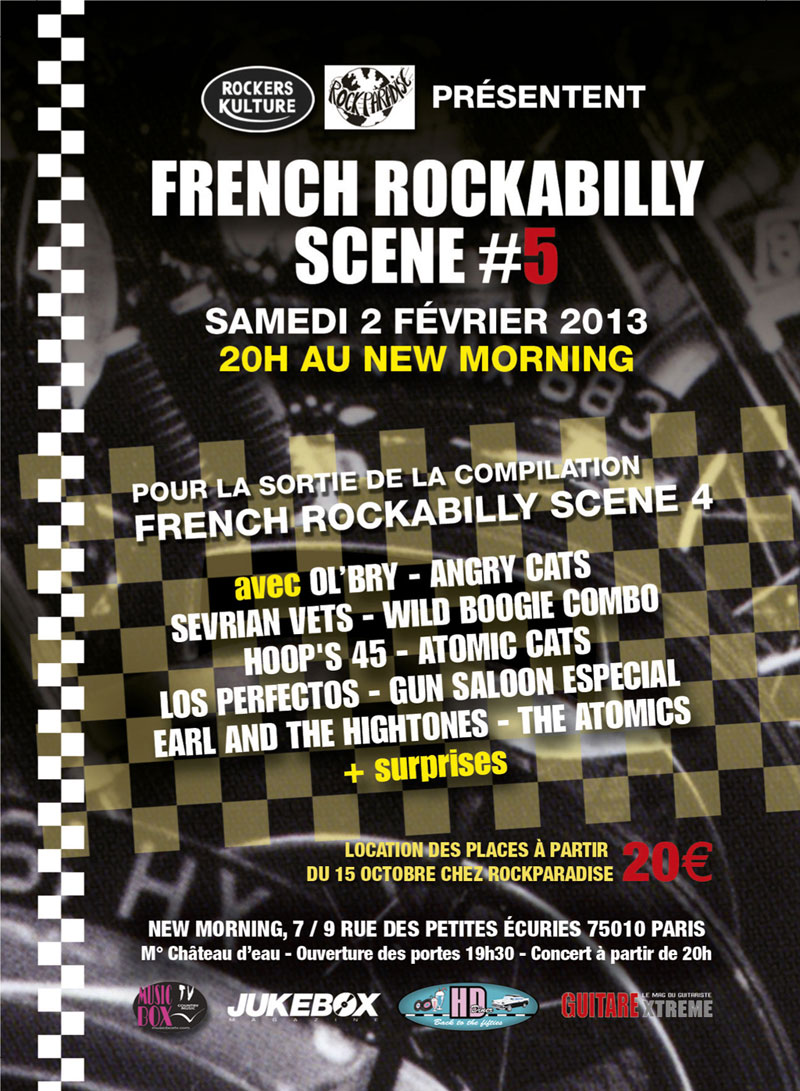 Sam 02 Fv 2013 : French Rockabilly Scene