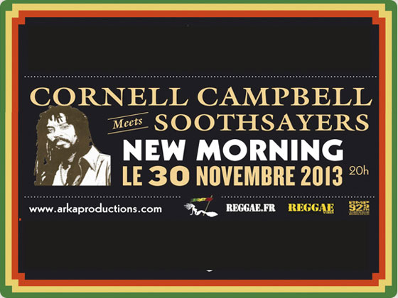 Sam 30 Nov 2013 : Cornell Campbell