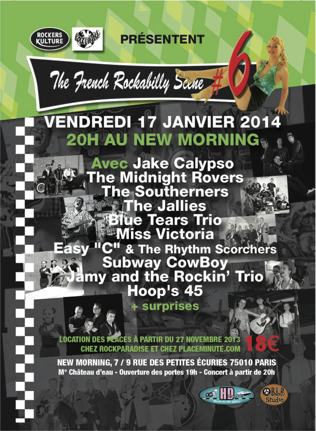 Ven 17 Jan 2014 : French Rockabilly Scene