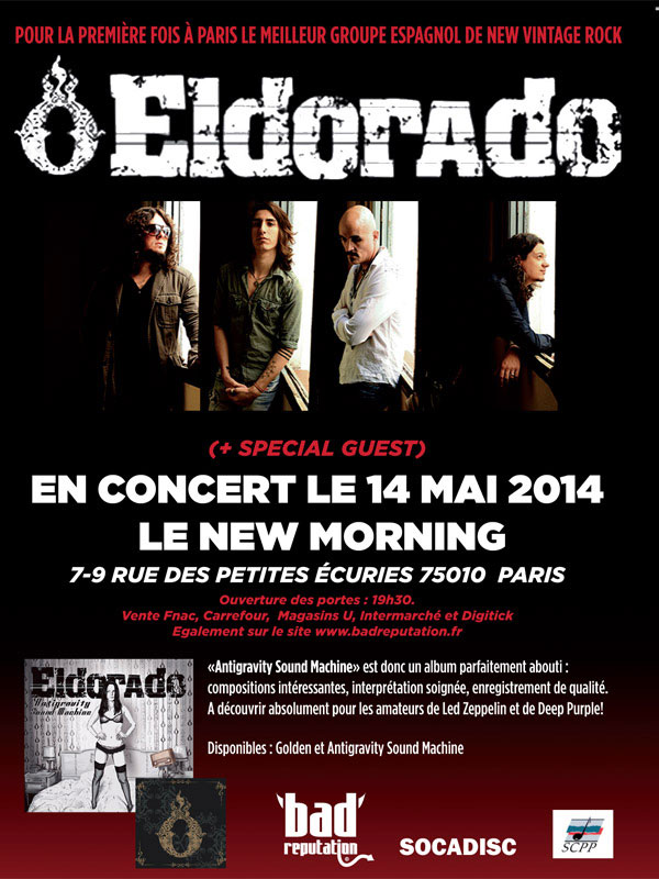 Mer 14 Mai 2014 : Eldorado