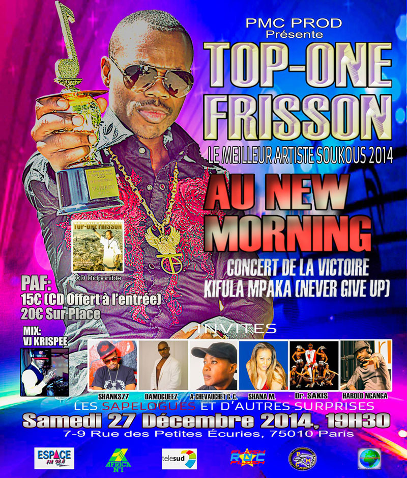 Sam 27 Dc 2014 : Top-one Frisson