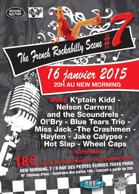 Ven 16 Jan 2015 : French Rockabilly Scene