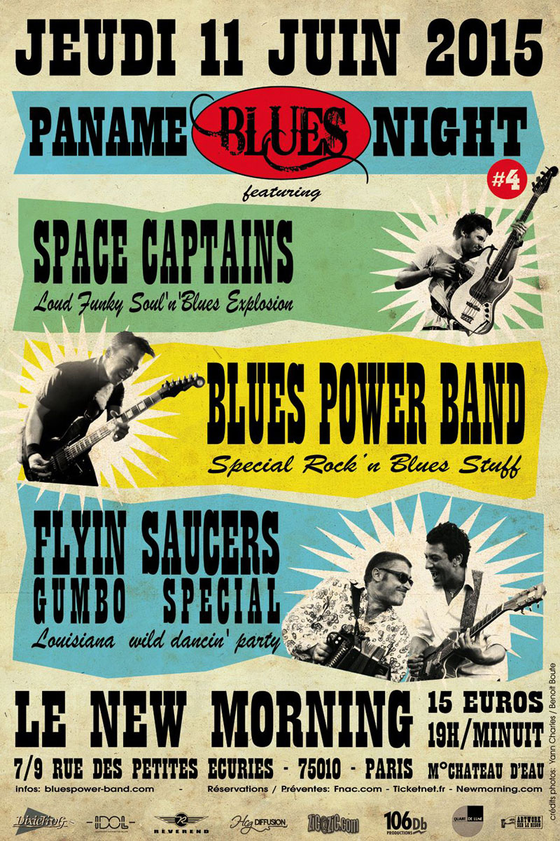 Jeu 11 Juin 2015 : Blues Power Band