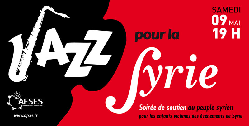 Sam 09 Mai 2015 : Jazz Pour La Syrie