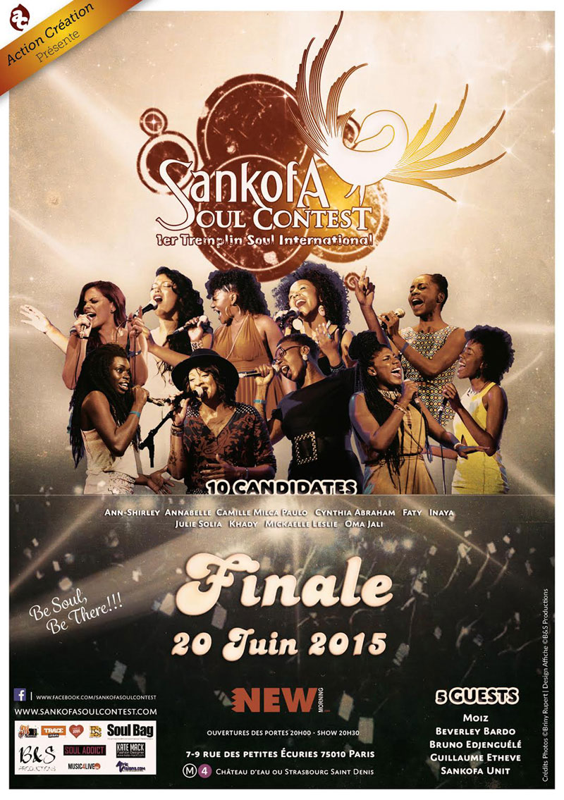 Sam 20 Juin 2015 : Sankofa Soul Contest