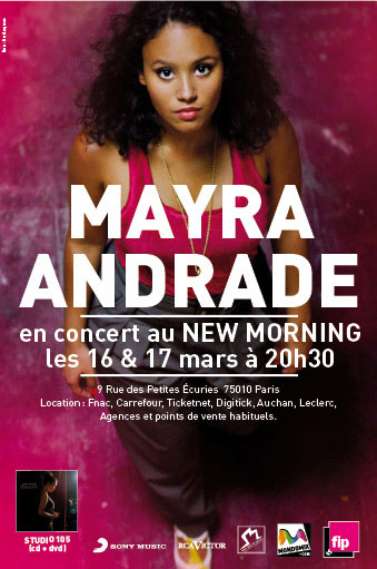 Sam 17 Mar 2012 : Mayra Andrade