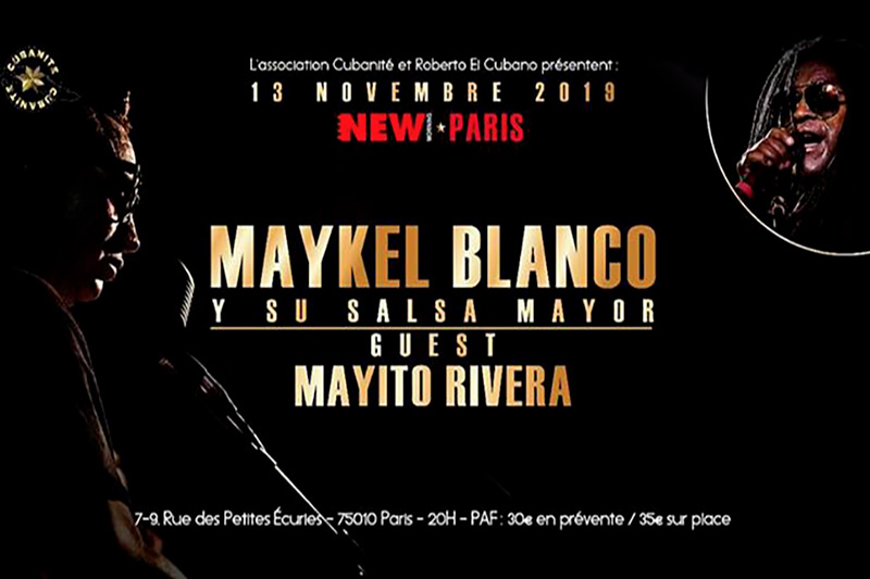 Mer 13 Nov 2019 : Maykel Blanco y su Salsa Mayor