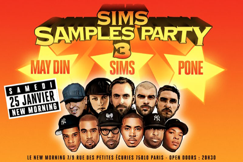 Sam 25 Jan 2020 : Sims Sample Party