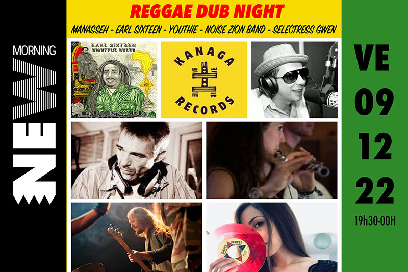 Ven 09 Dc 2022 : Reggae Dub Night
